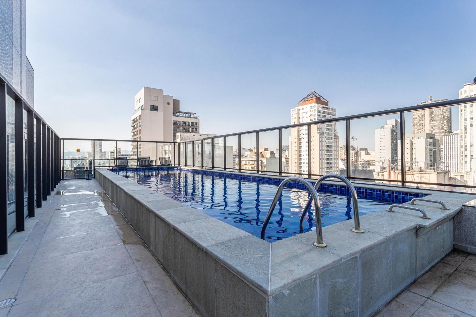 Predio Completo Na Consolacao Com Piscina No Rooftop - Share Consolacao São Paulo Ngoại thất bức ảnh